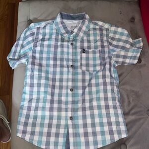 Calvin Klein boys button down shirt size 7